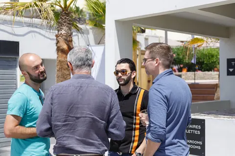 Clients et partenaires · juin 2019 — Un moment d’échange à Saint-Laurent-du-Var.